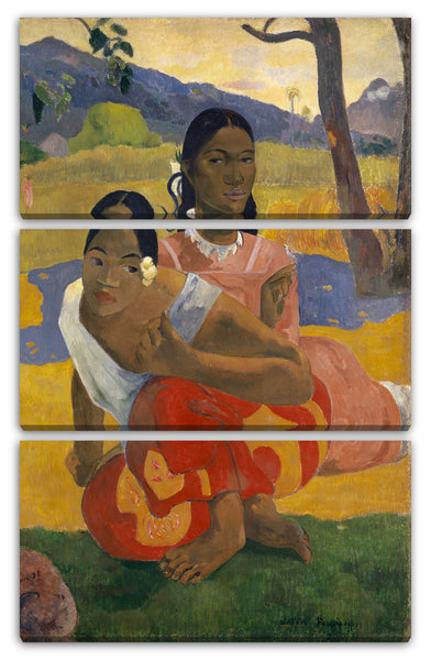 Leinwandbild Paul Gauguin - Nafea Faa Ipoipo