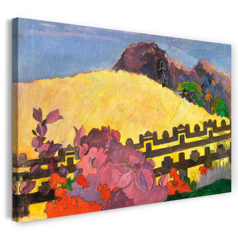 Leinwandbild Paul Gauguin - Der heilige Berg (PARAHI TE MARAE)