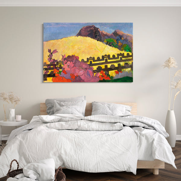 Leinwandbild Paul Gauguin - Der heilige Berg (PARAHI TE MARAE)