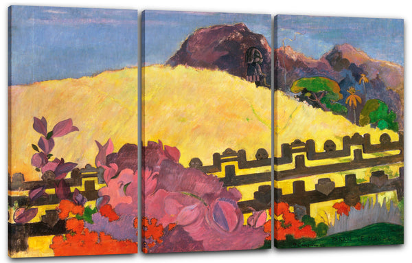 Leinwandbild Paul Gauguin - Der heilige Berg (PARAHI TE MARAE)