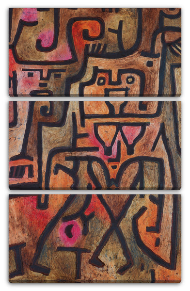 Leinwandbild Paul Klee - Waldhexen