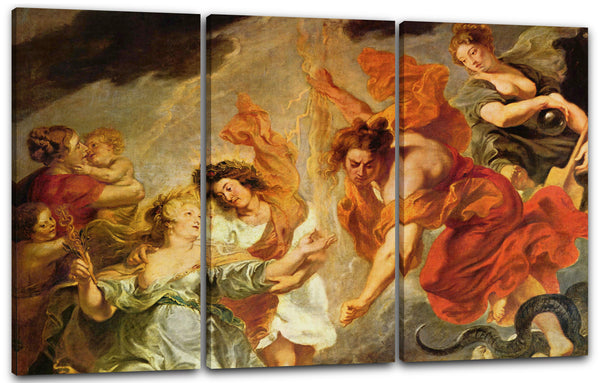 Leinwandbild Peter Paul Rubens - Gemäldezyklus für Maria de' Medici