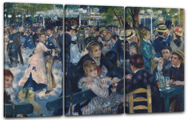 Leinwandbild Pierre-Auguste Renoir - Bal du Moulin de la Galette