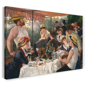 Leinwandbild Pierre-Auguste Renoir - Die Mahlzeit der Ruderer