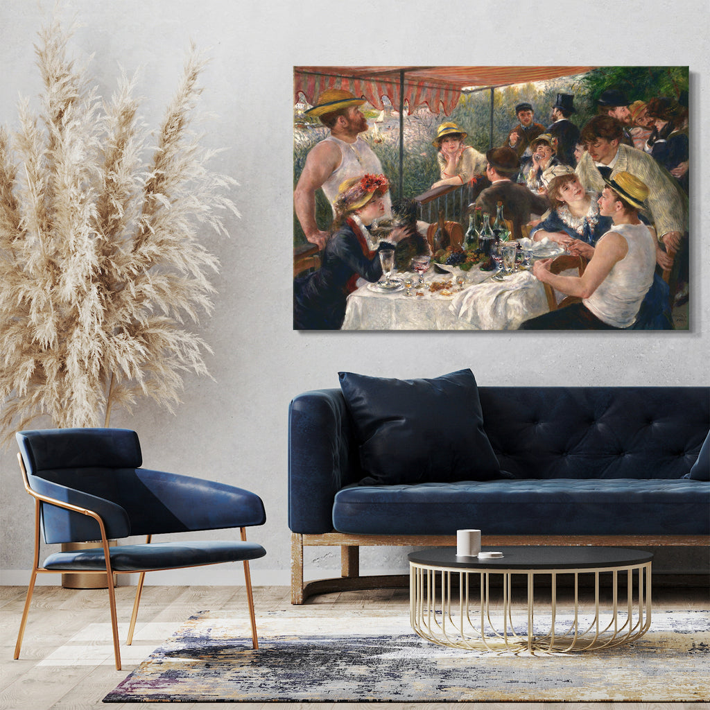 Leinwandbild Pierre-Auguste Renoir - Die Mahlzeit der Ruderer