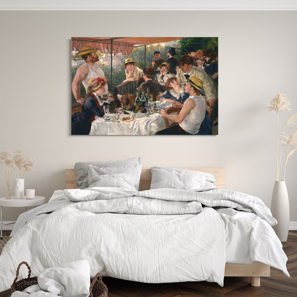 Leinwandbild Pierre-Auguste Renoir - Die Mahlzeit der Ruderer
