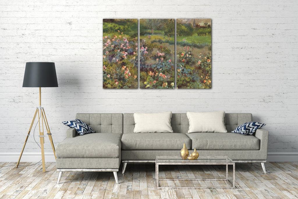 Leinwandbild Pierre-Auguste Renoir - Rosenhain