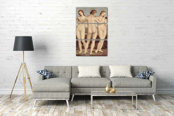 Leinwandbild Raphael - Die drei Grazien
