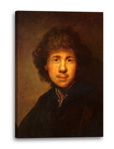 Leinwandbild Rembrandt van Rijn - Selbstportrait