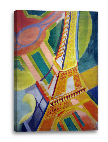 Leinwandbild Robert Delaunay - Eiffel-Turm