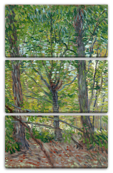 Leinwandbild Vincent van Gogh - Bäume