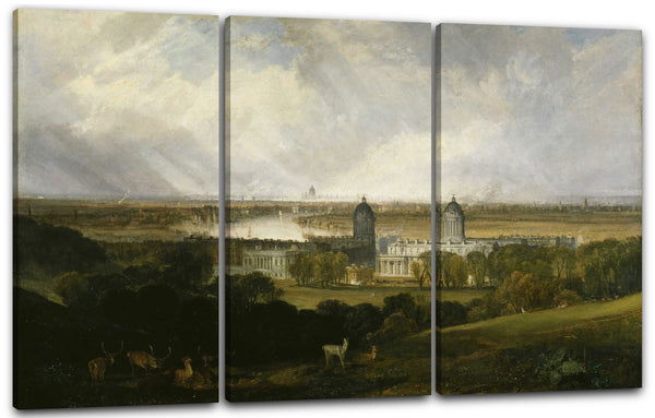 Leinwandbild William Turner - London from Greenwhich Park