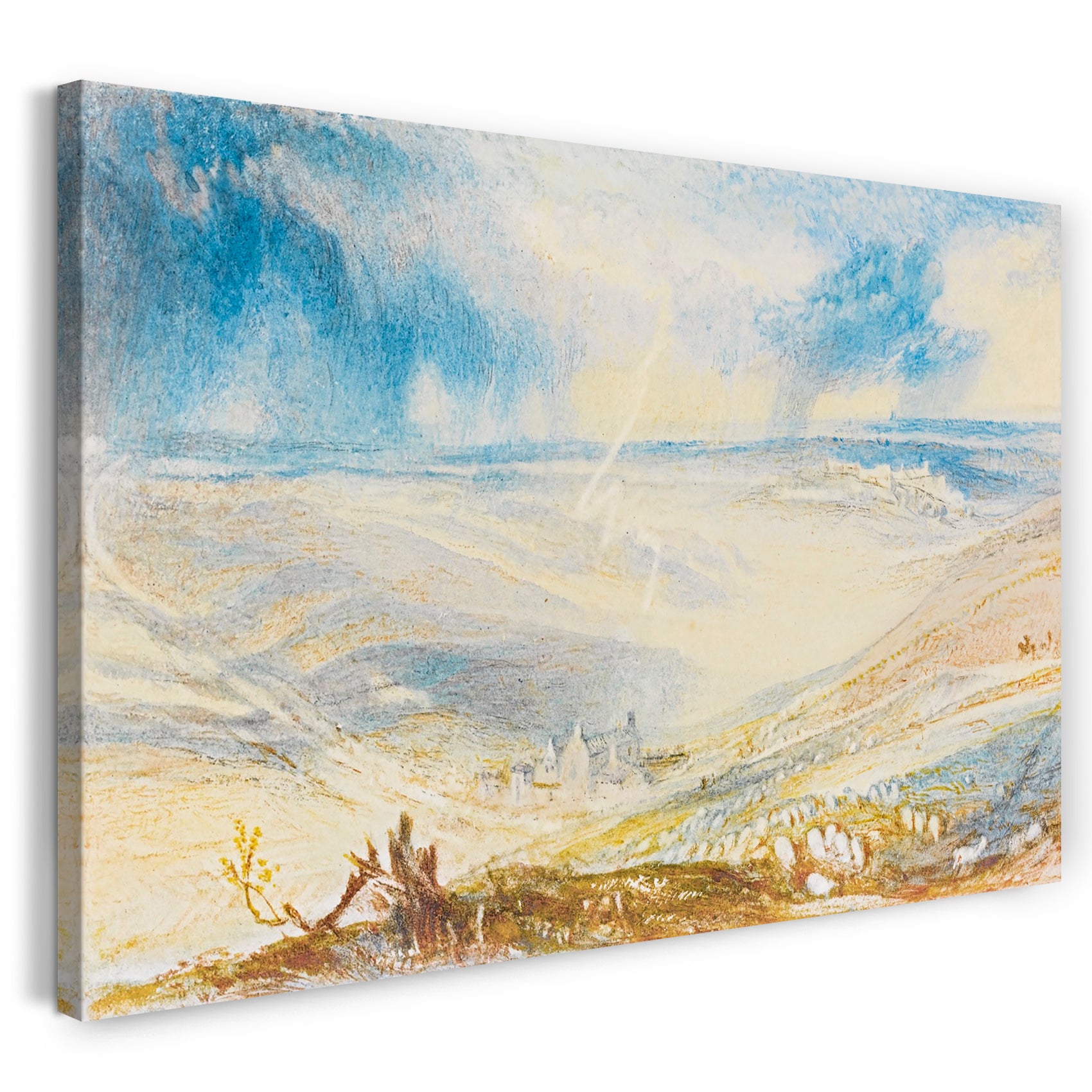 Leinwandbild William Turner - THE FIELD OF WATERLOO, FROM THE PICTON TREE