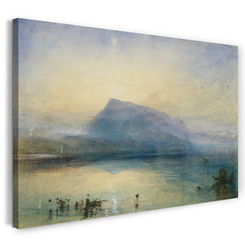 Leinwandbild William Turner - Snow Storm: Steam-Boat off a Harbour's Mouth