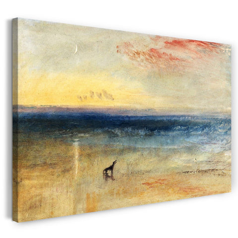 Leinwandbild William Turner - Dawn after the Wreck