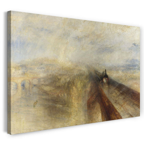 Leinwandbild William Turner - Rain Steam and Speed The Great Western Railway
