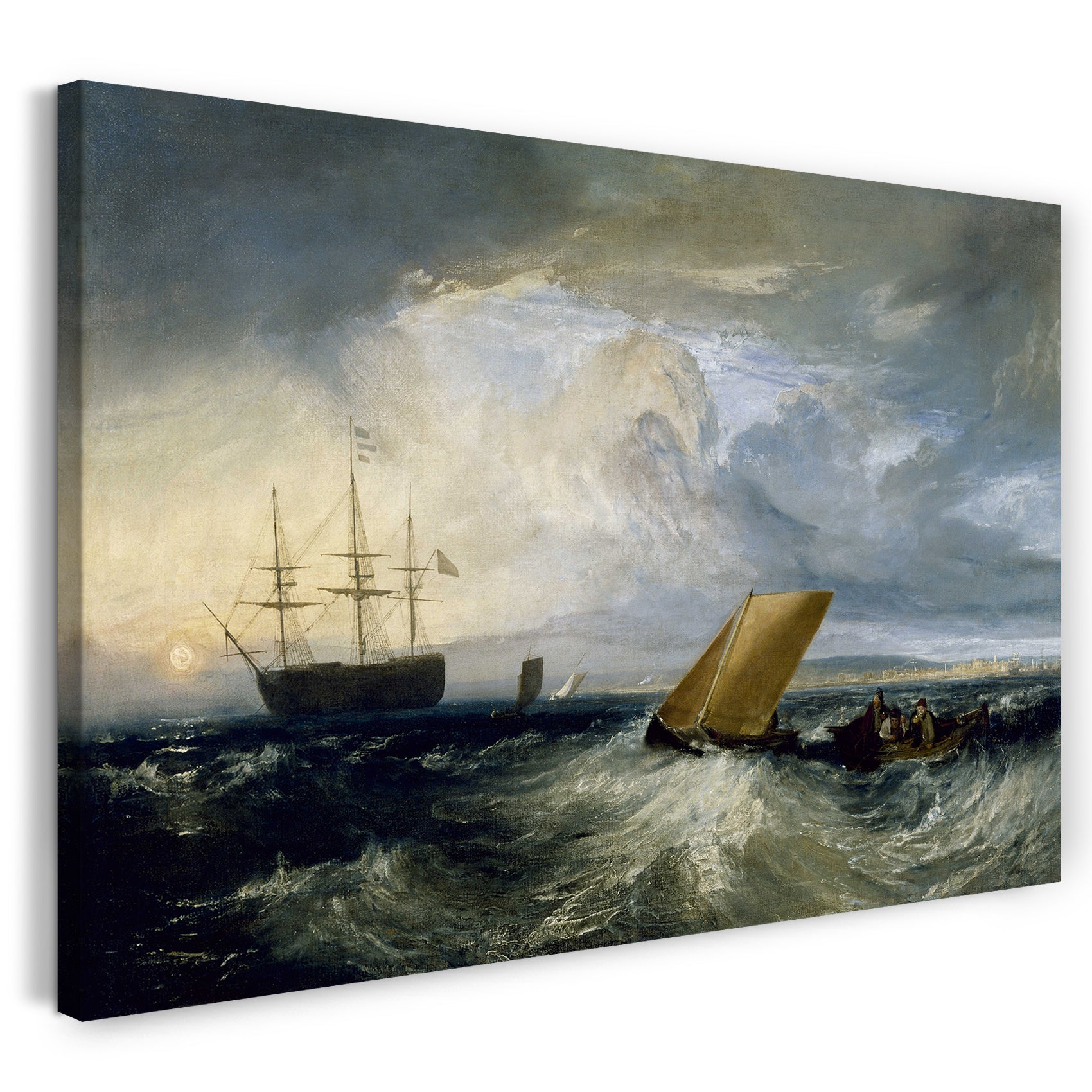 Leinwandbild William Turner - Sheerness as seen from the Nore