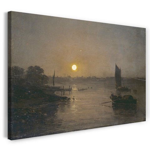 Leinwandbild William Turner - A Study at Millbank