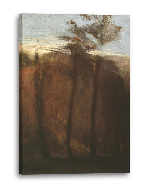 Leinwandbild William Turner - An Avenue of Trees