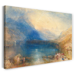 Leinwandbild William Turner - The Lake of Zug