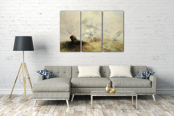 Leinwandbild William Turner - Whalers