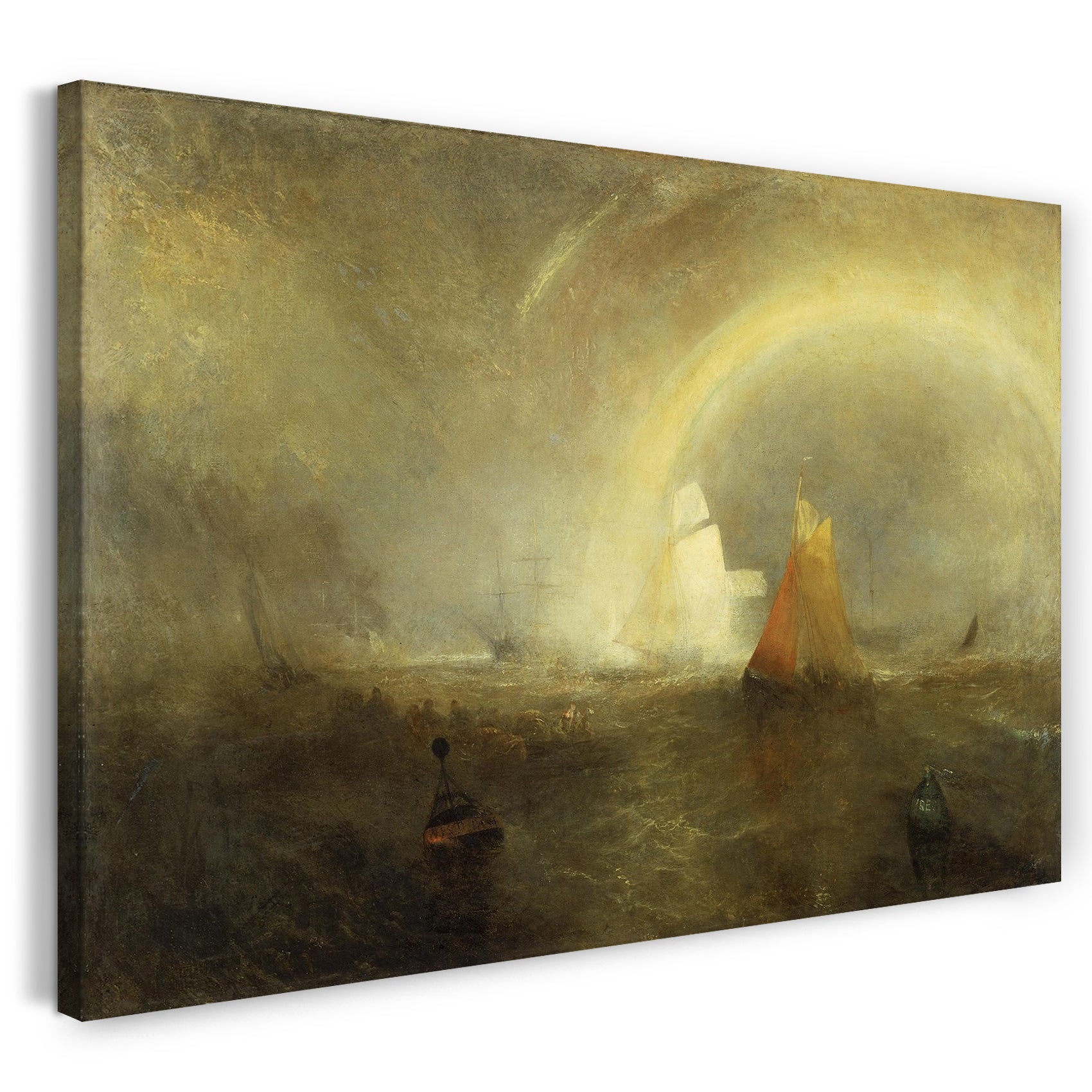 Leinwandbild William Turner - The Wreck Buoy
