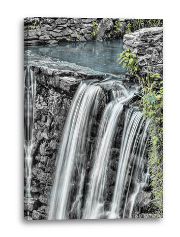 Leinwandbild Wasserfall Niagara water nature Landschaft idyllisch Berge Natur-Bilder