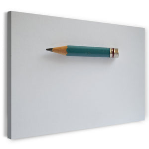Leinwandbild Motiv Bleistift allein zu Hause kreativ hip künstlerisch modern abstrakt