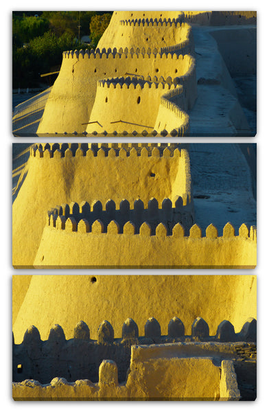 Leinwandbild wie chinesische Mauer berühmte Bauten Architektur Sehenswürdigkeiten