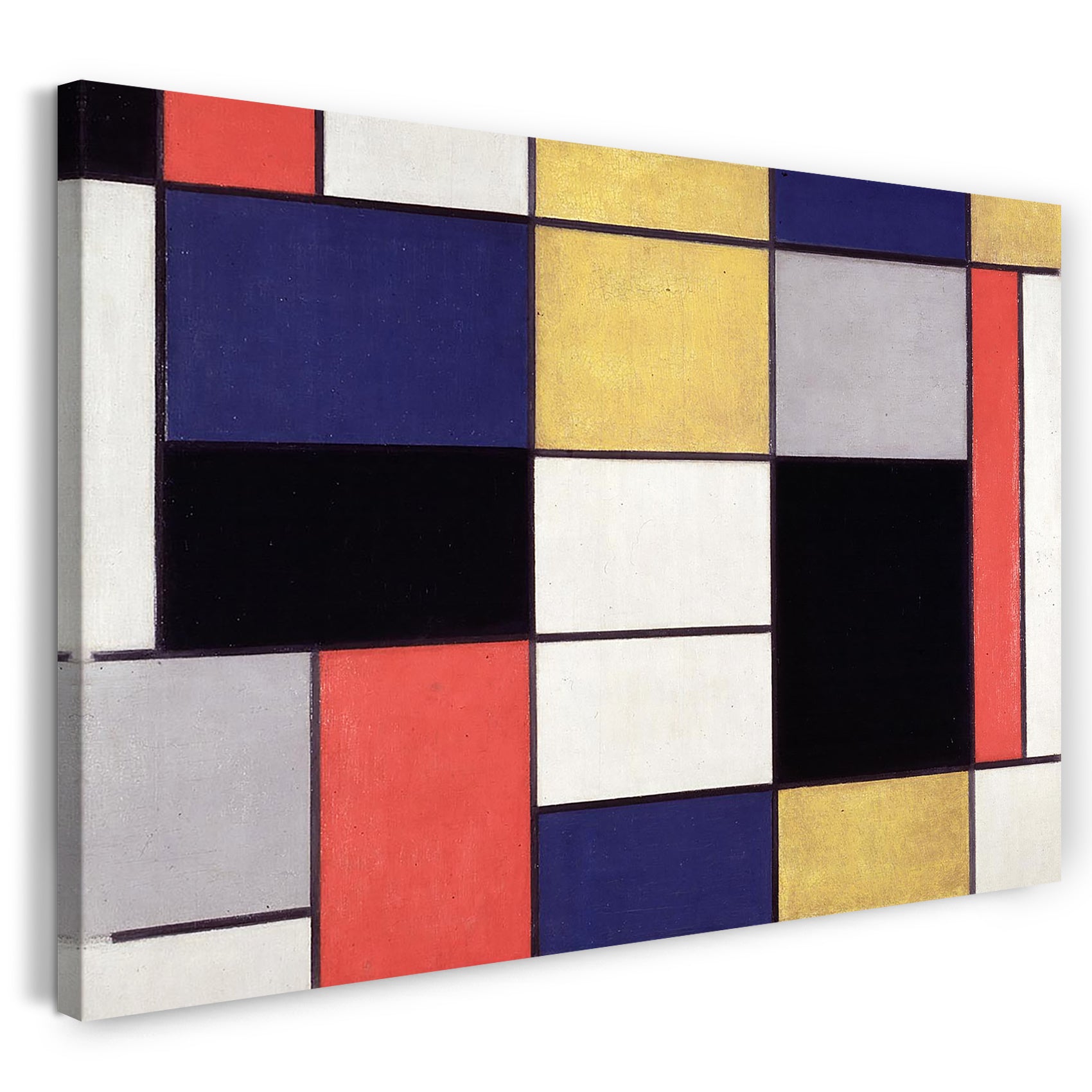 Leinwandbild Piet Mondrian - Komposition A