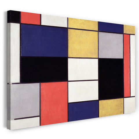 Leinwandbild Piet Mondrian - Komposition A