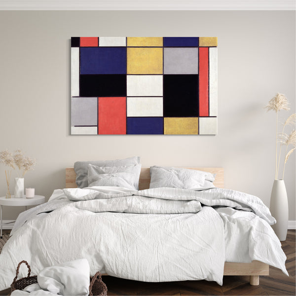 Leinwandbild Piet Mondrian - Komposition A