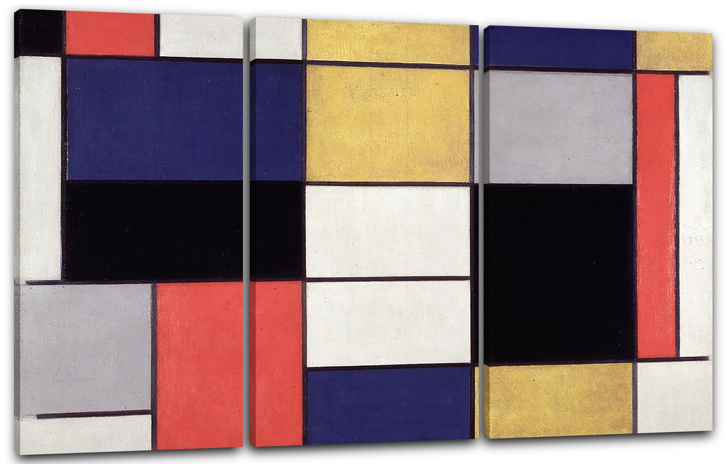 Leinwandbild Piet Mondrian - Komposition A