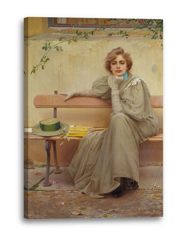 Leinwandbild Vittorio Matteo Corcos - Träume / Dreams / Sogni (mit Elena Vecchi)