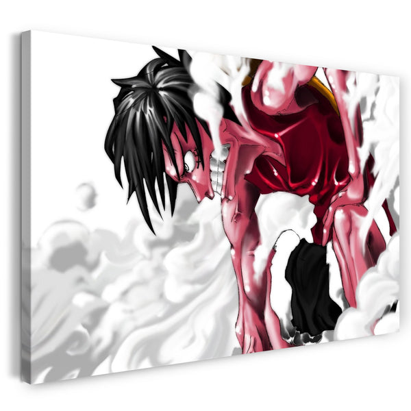Leinwandbild One Piece Monster Monkey D. Luffy Anime