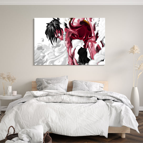 Leinwandbild One Piece Monster Monkey D. Luffy Anime