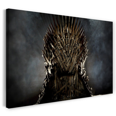 Leinwandbild Game of Thrones Iron Throne Eiserner Thron