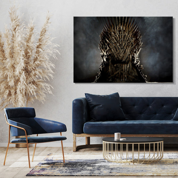 Leinwandbild Game of Thrones Iron Throne Eiserner Thron