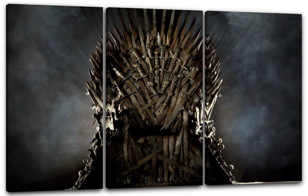 Leinwandbild Game of Thrones Iron Throne Eiserner Thron