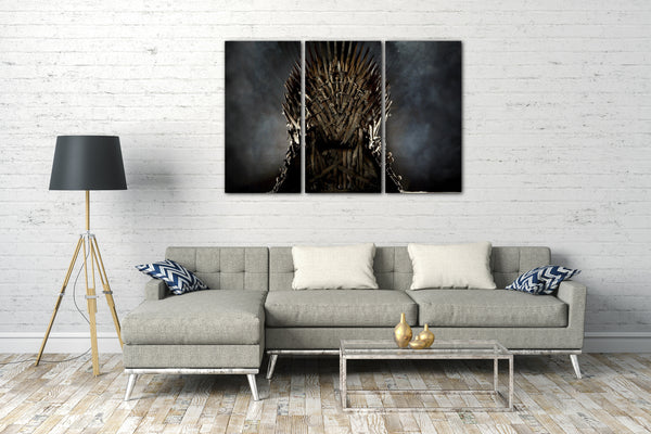 Leinwandbild Game of Thrones Iron Throne Eiserner Thron