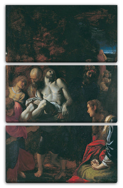 Leinwandbild Annibale Carracci - Das Begräbnis Christi