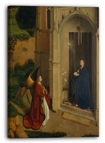 Leinwandbild Petrus Christus zugeschrieben - Die Ankündigung