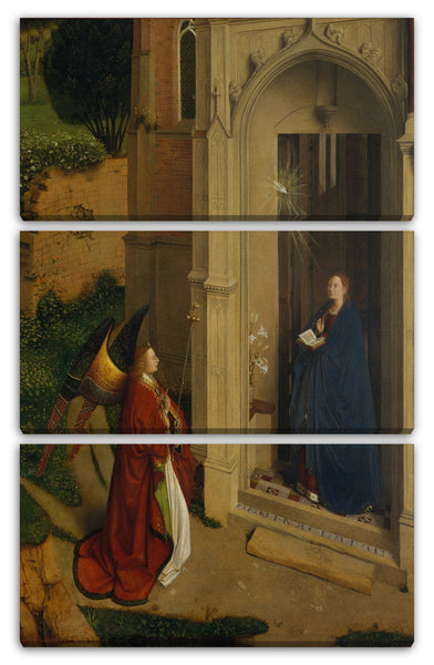 Leinwandbild Petrus Christus zugeschrieben - Die Ankündigung