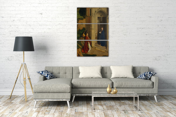 Leinwandbild Petrus Christus zugeschrieben - Die Ankündigung