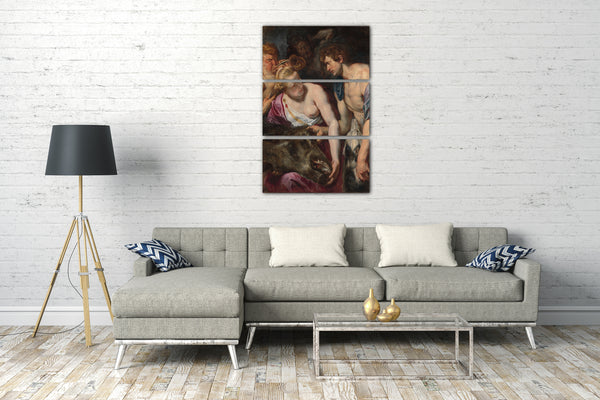 Leinwandbild Peter Paul Rubens - Atalanta und Meleager