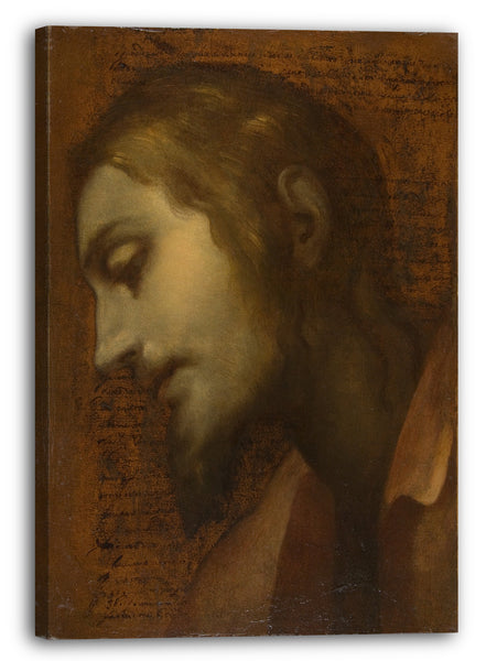 Leinwandbild Cigoli (Ludovico Cardi) (italienisch, Castello di Cigoli 1559-1613 Rom) - Kopf Christi