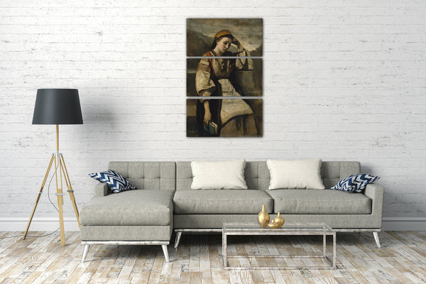 Leinwandbild Camille Corot - Träumereien