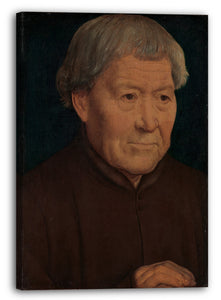 Leinwandbild Hans Memling - Portrait eines alten Mannes