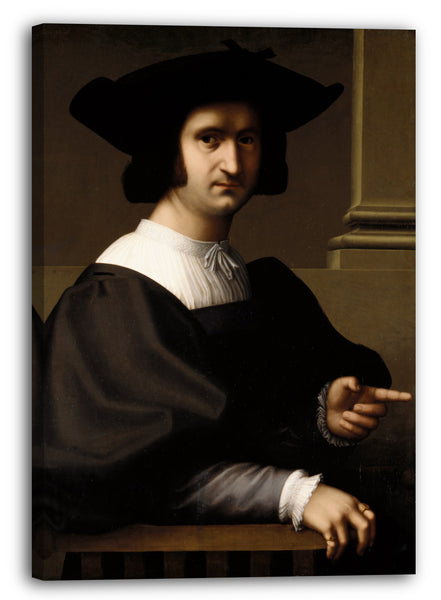 Leinwandbild Tommaso Fiorentino - Portrait eines Mannes