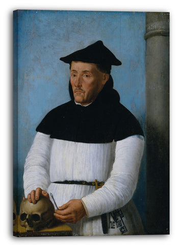 Leinwandbild Niederländischer Maler (datiert 1569) - Porträt eines Chirurgen
